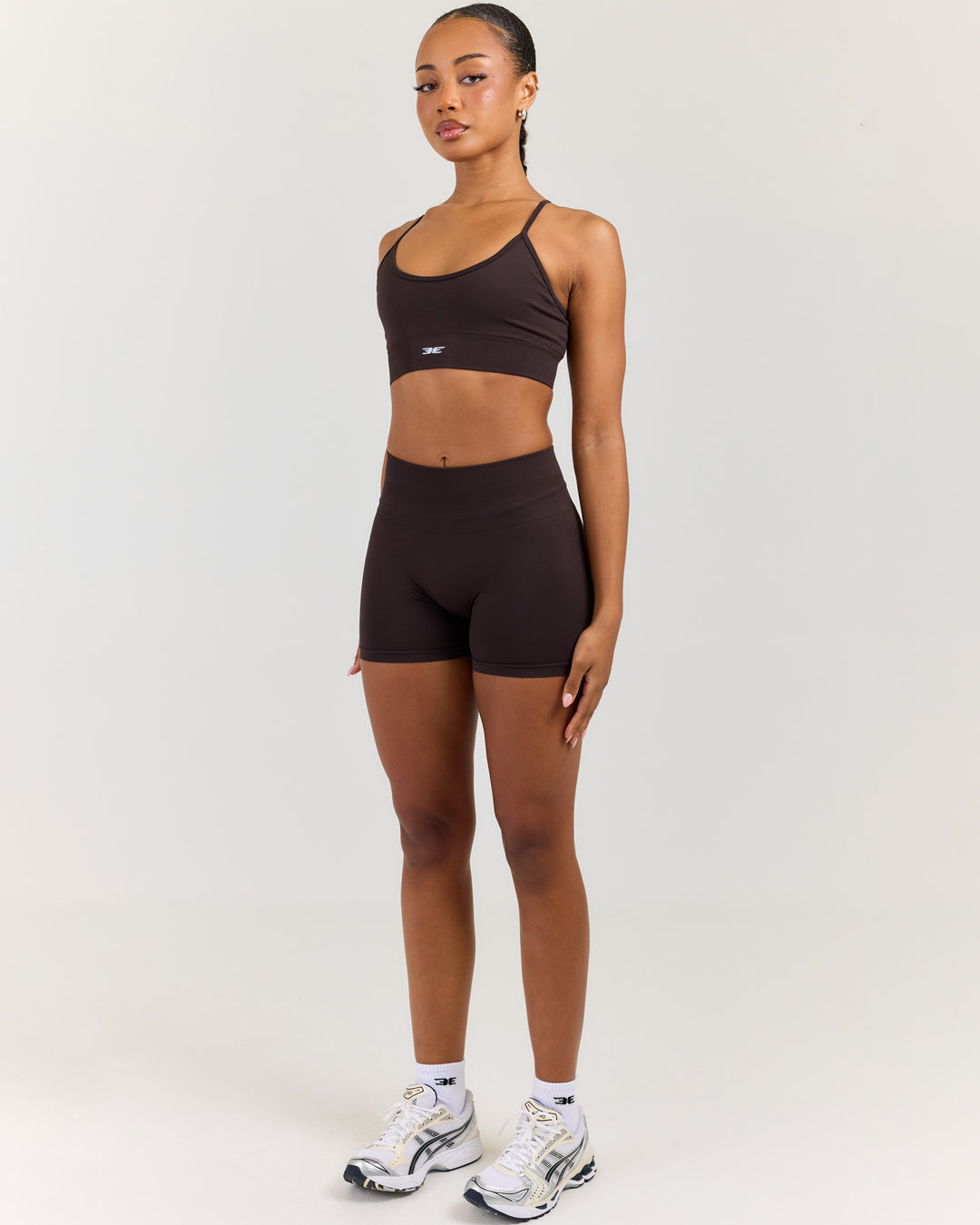 Elite Seamless Shorts V2 - Coffee Bean