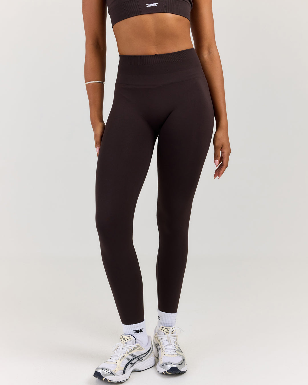 Elite Seamless Leggings V2 - Coffee Bean
