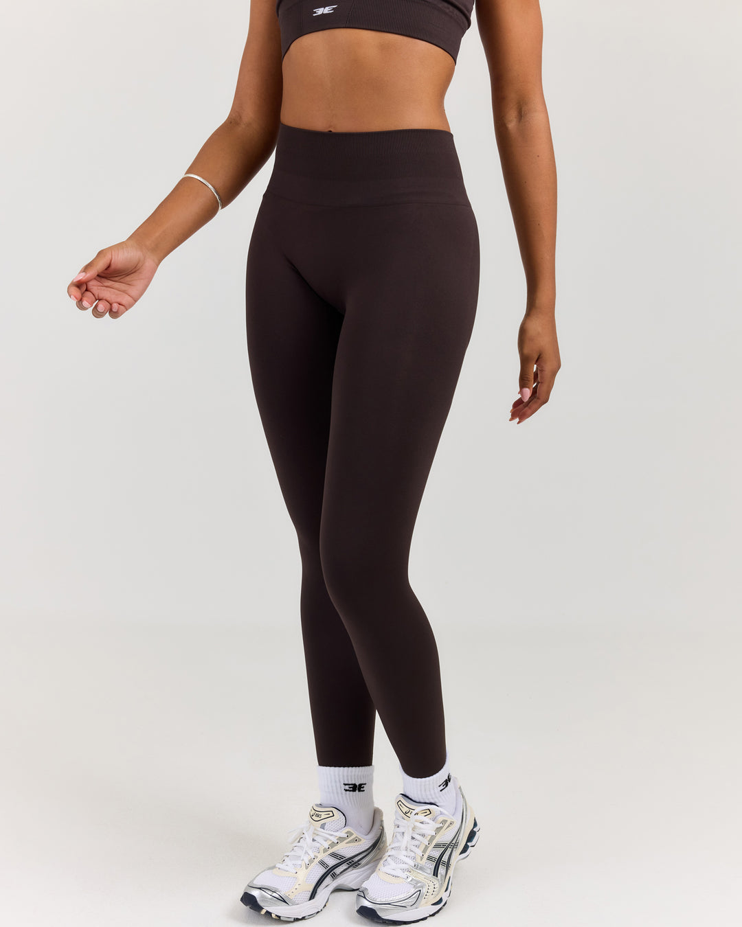 Elite Seamless Leggings V2 - Coffee Bean