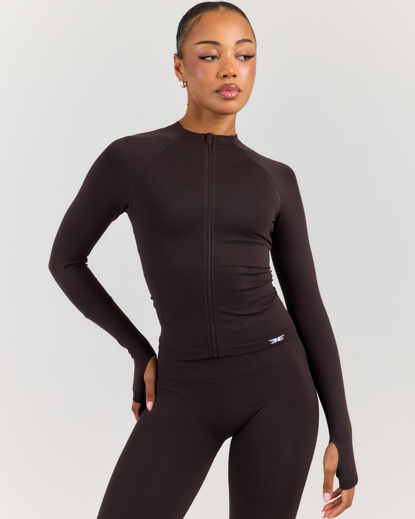 Elite Seamless Jacket V2 - Coffee Bean