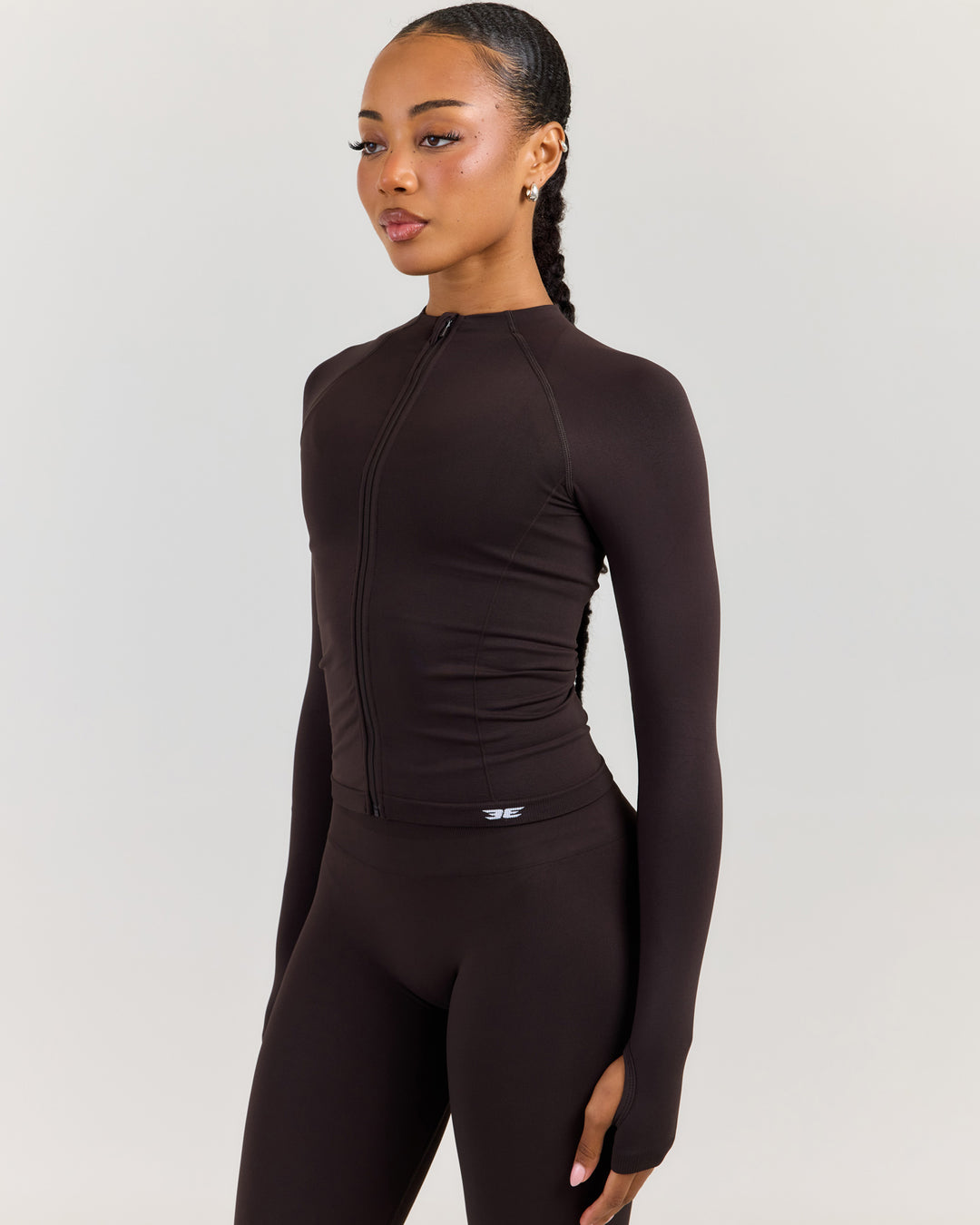 Elite Seamless Jacket V2 - Coffee Bean