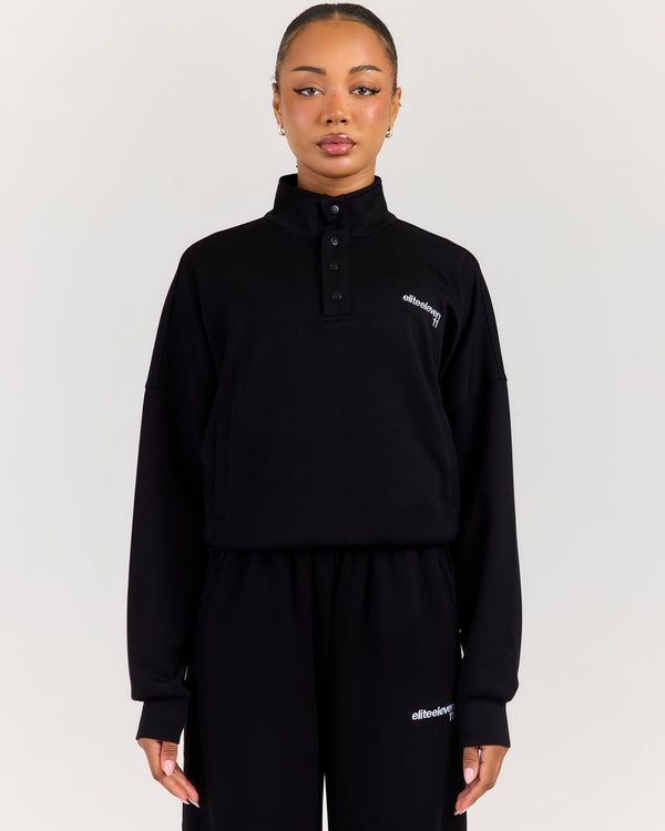 Airweave Snap Button Up - Black