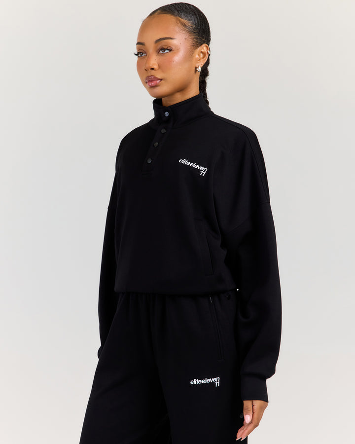 Airweave Snap Button Up - Black