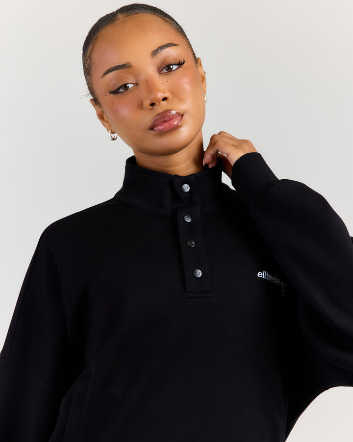 Airweave Snap Button Up - Black