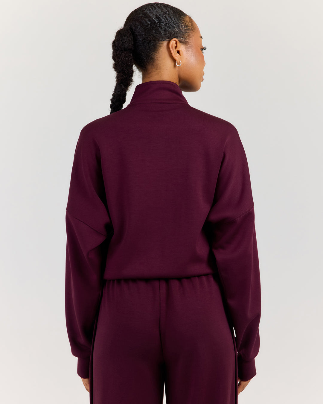 Airweave Snap Button Up - Plum