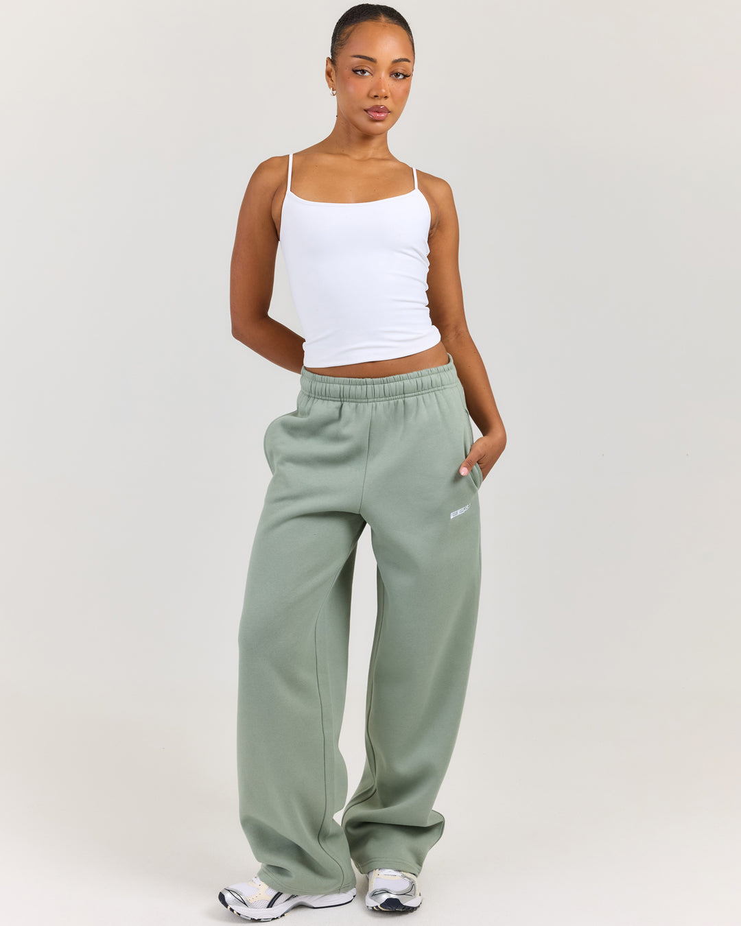 Arc Straight Leg Pants - Dusty Sage