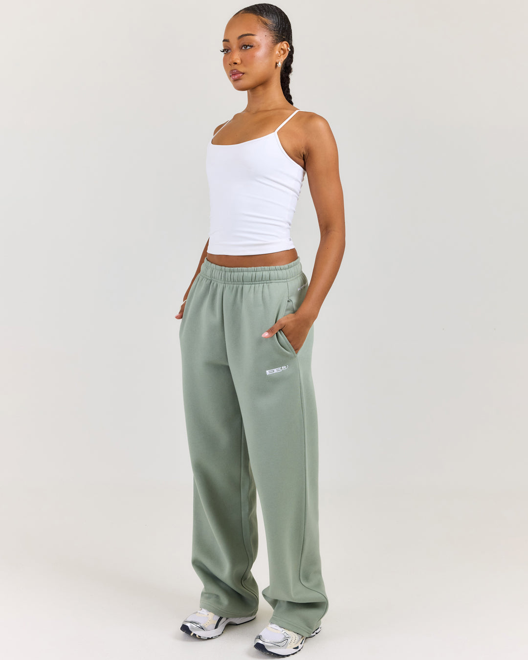 Arc Straight Leg Pants - Dusty Sage