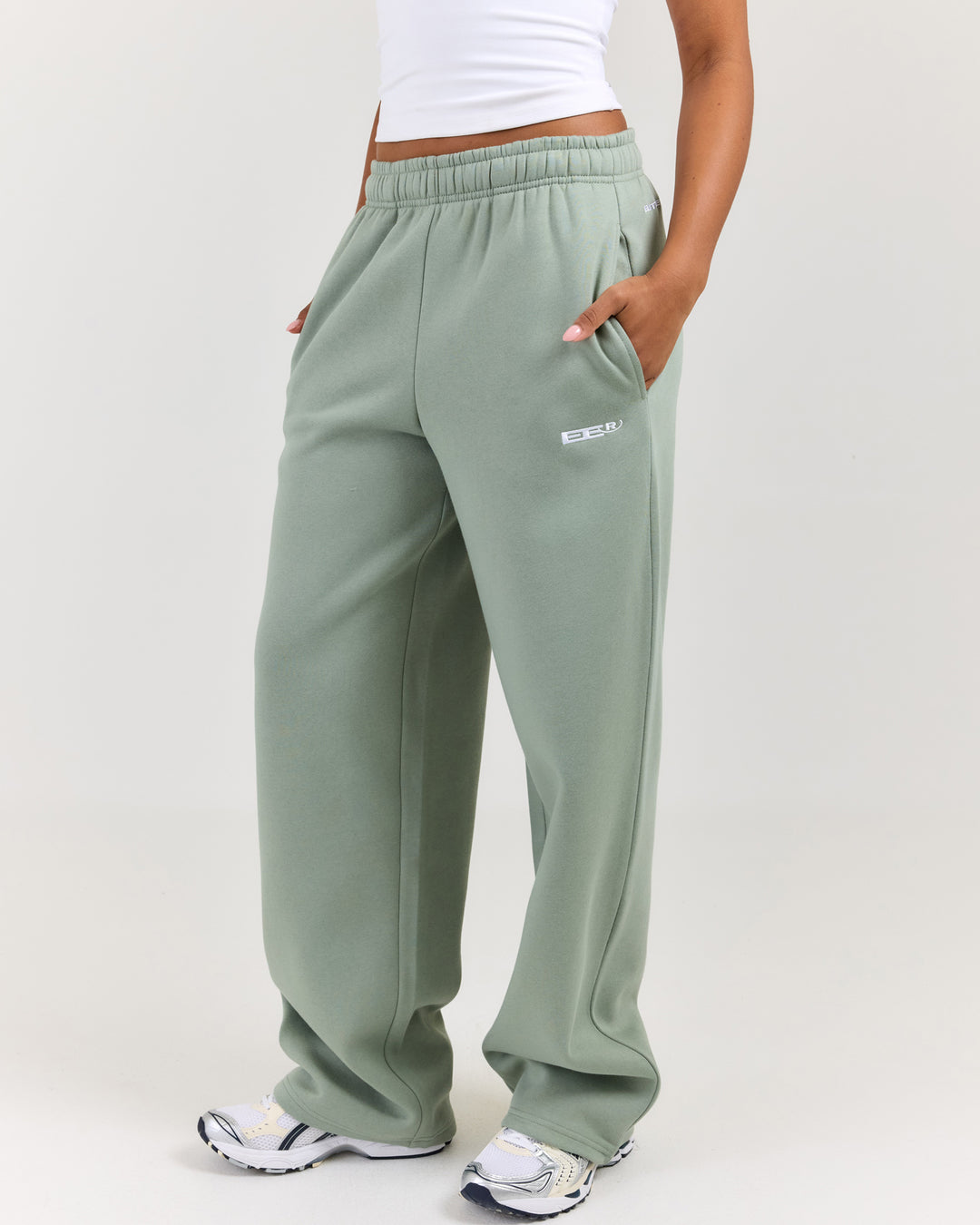 Arc Straight Leg Pants - Dusty Sage