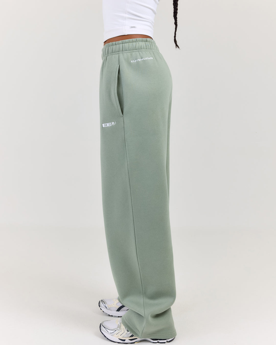 Arc Straight Leg Pants - Dusty Sage