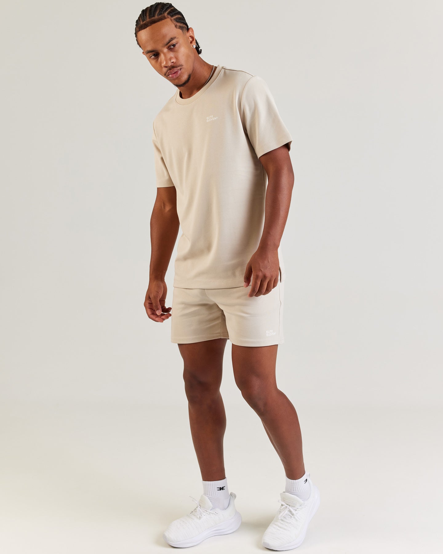 VersaFit Shorts - Light Taupe – Elite Eleven