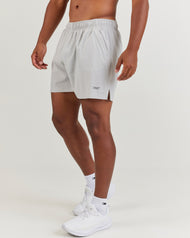5" Elite Aero Shorts - Light Grey