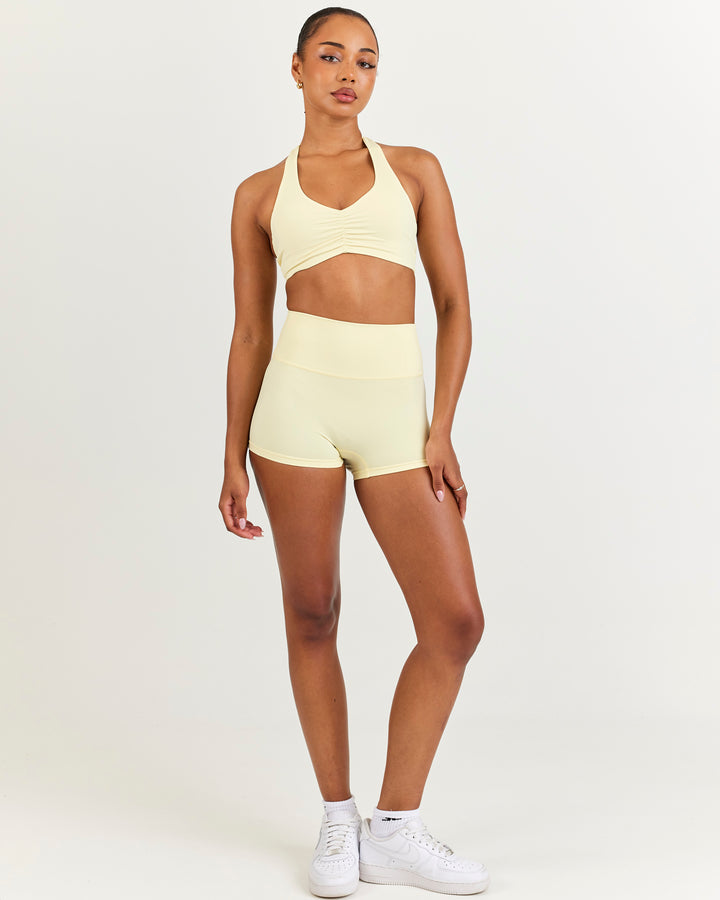 Aura SF Micro Shorts - Buttercup