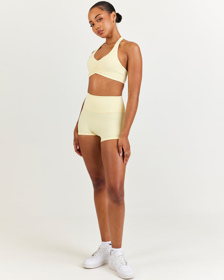 Aura SF Micro Shorts - Buttercup