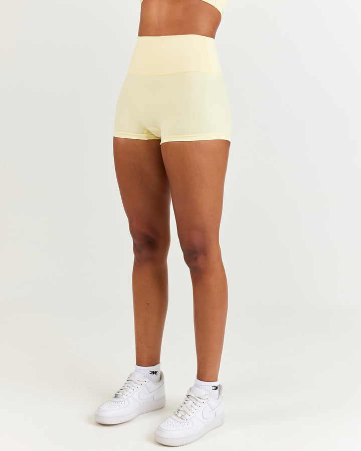 Aura SF Micro Shorts - Buttercup