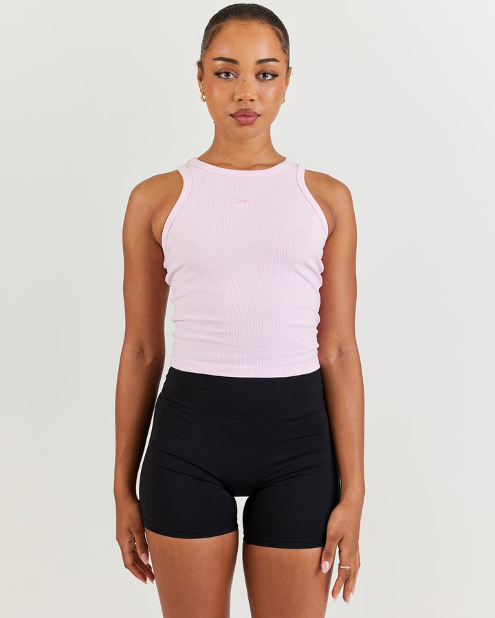 EE Ribbed Singlet - Pink