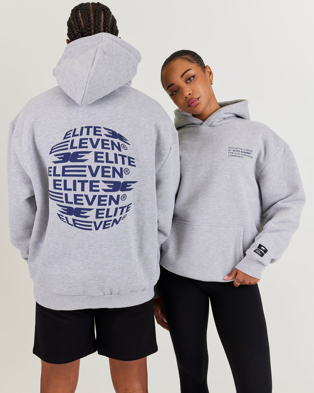 Community Hoodie V2 Grey – Elite Eleven - Main Image
