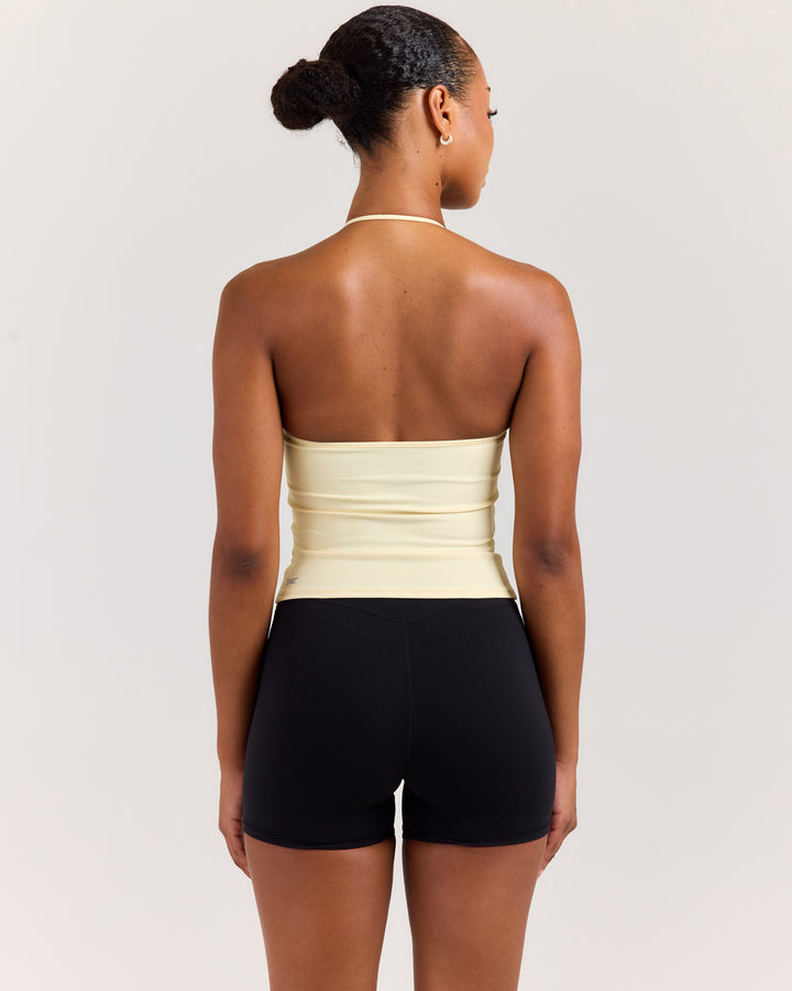EE Thin Halter Tank - Yellow