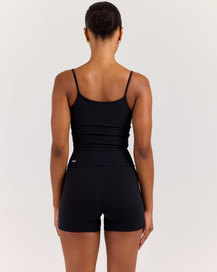 EE Thin Strap Tank - Black