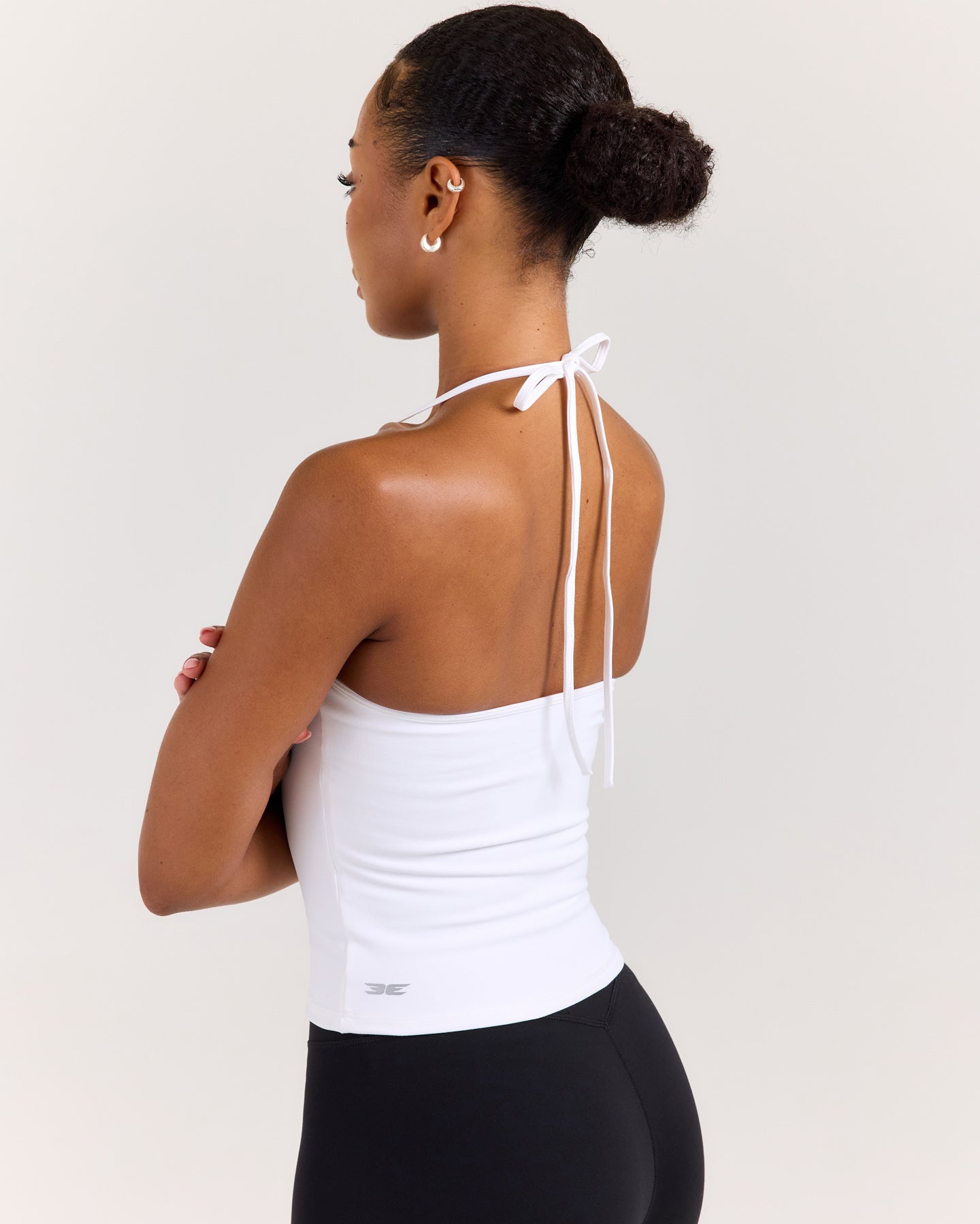 EE Halter Tie Tank - White – Elite Eleven