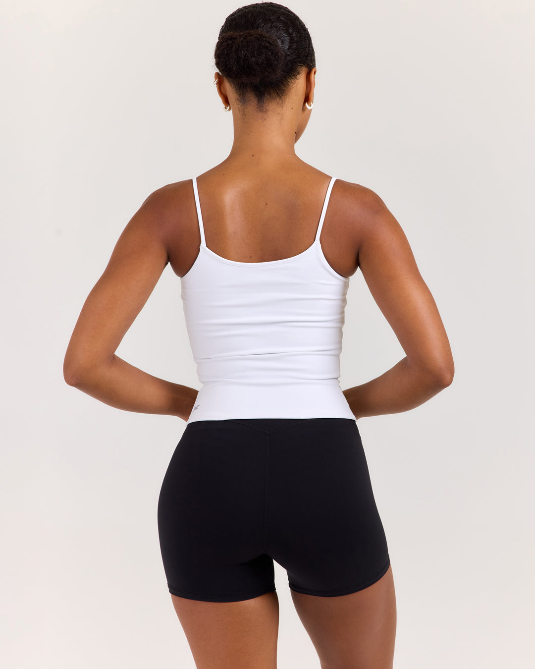 EE Thin Strap Tank - White