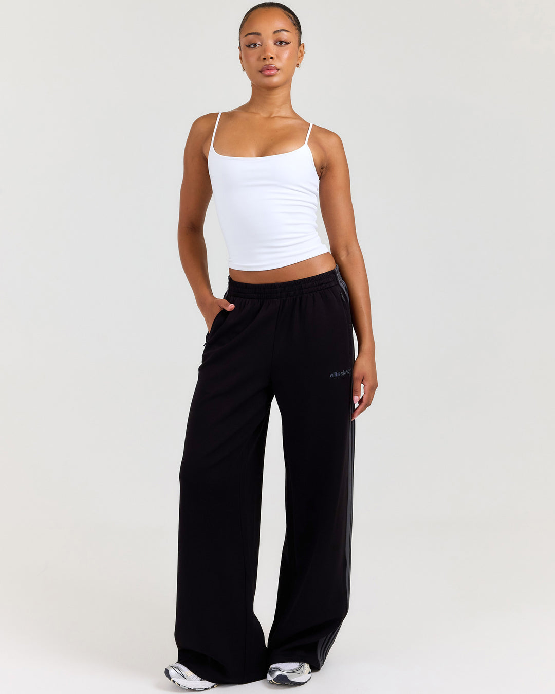 Airweave Wide Leg Pants - Black