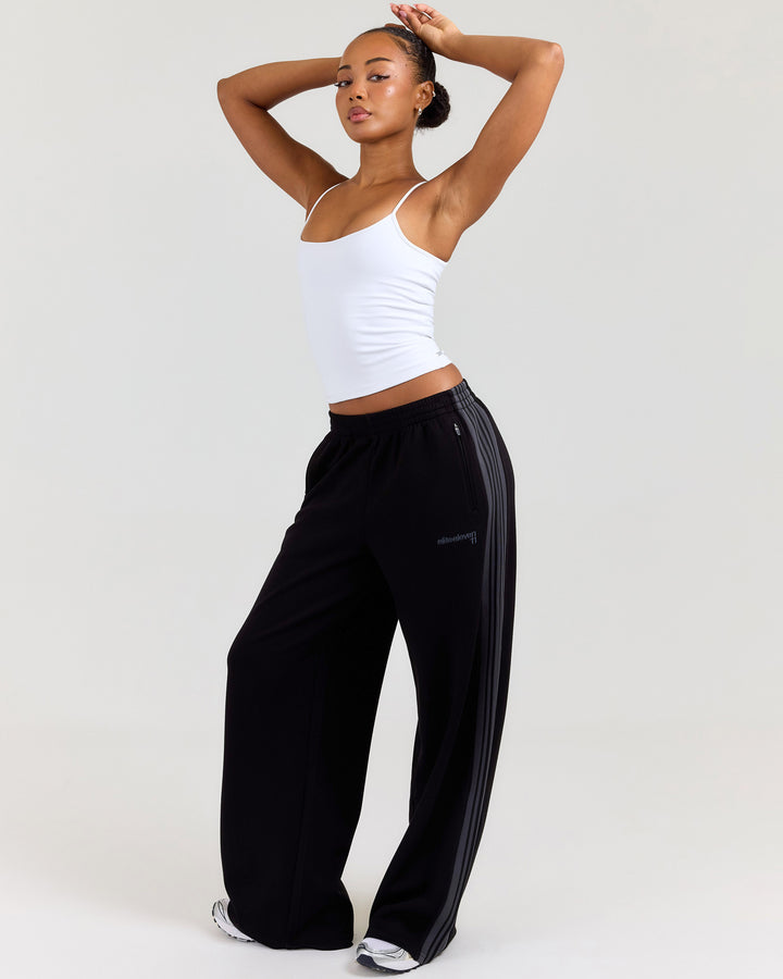 Airweave Wide Leg Pants - Black