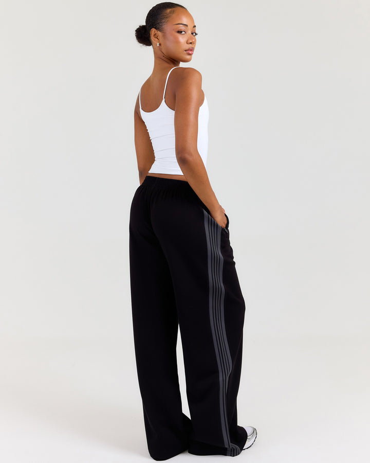 Airweave Wide Leg Pants - Black