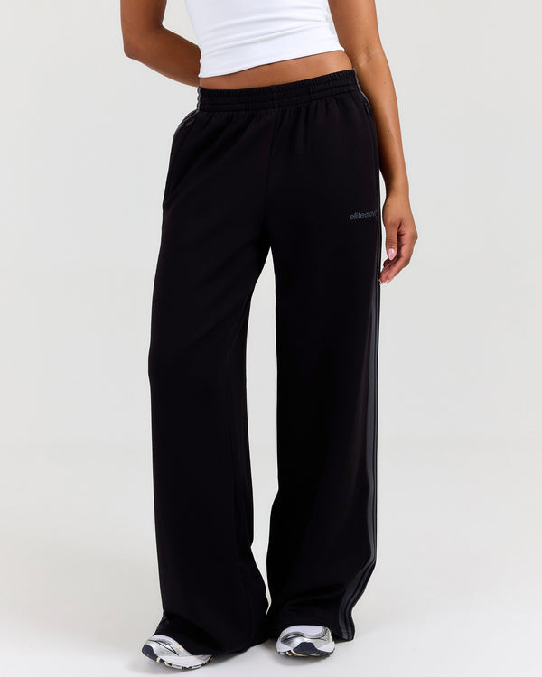 Airweave Wide Leg Pants - Black