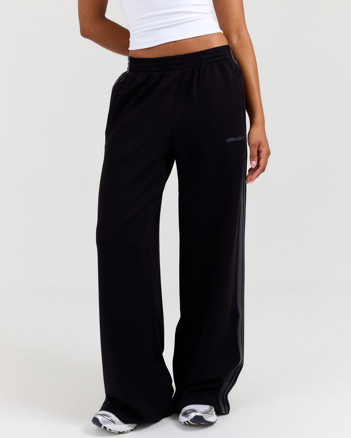 Airweave Wide Leg Pants - Black