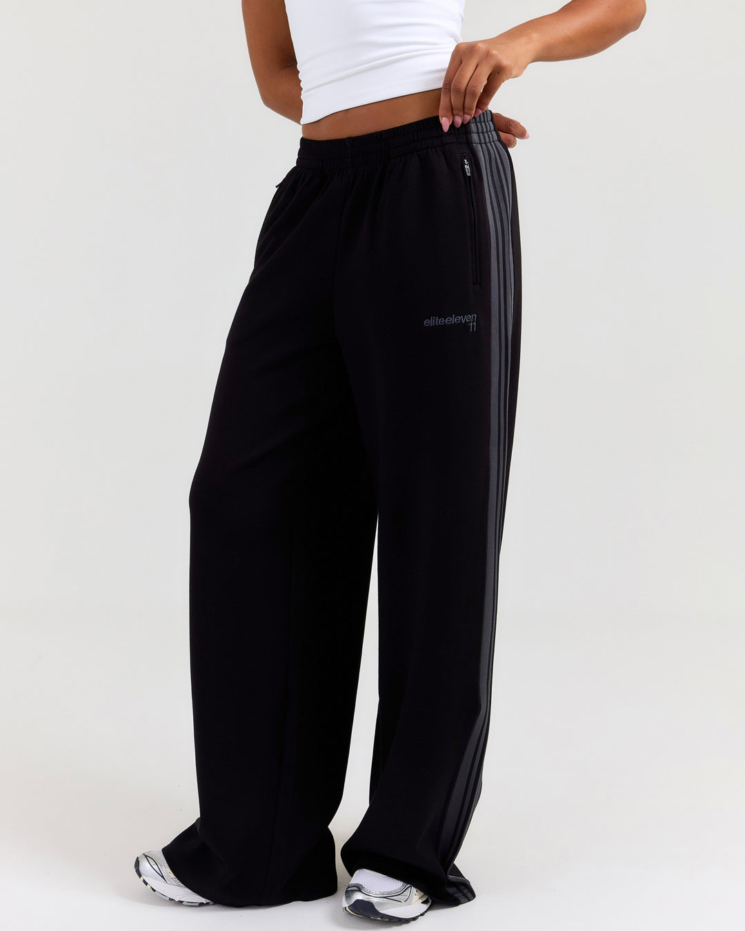 Airweave Wide Leg Pants - Black