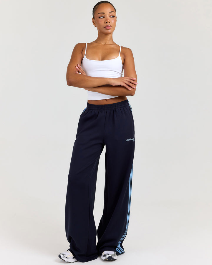 Airweave Wide Leg Pants - Navy
