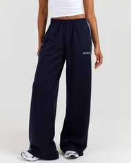 Airweave Wide Leg Pants - Navy