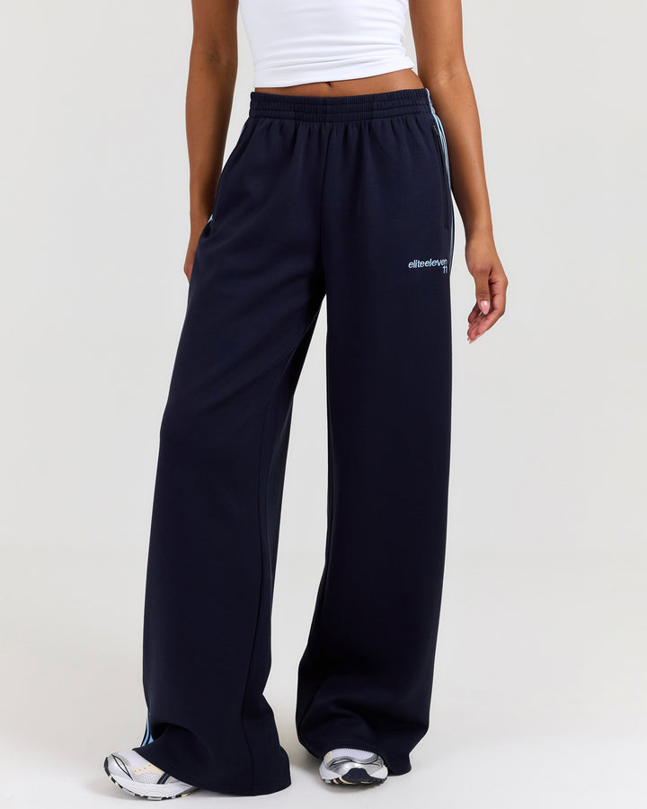 Airweave Wide Leg Pants - Navy