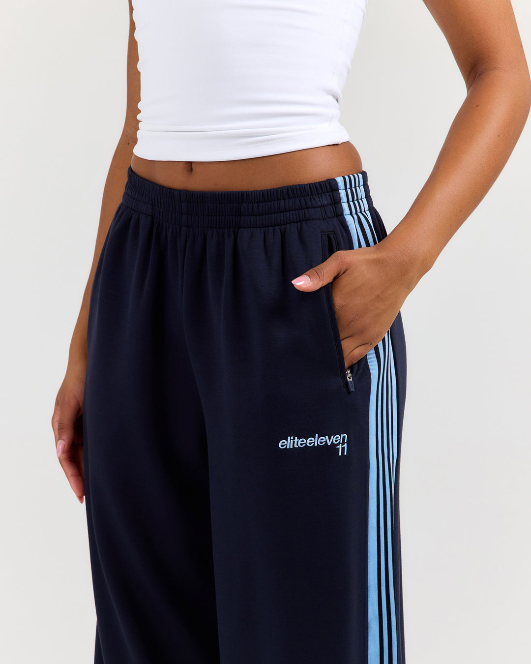 Airweave Wide Leg Pants - Navy