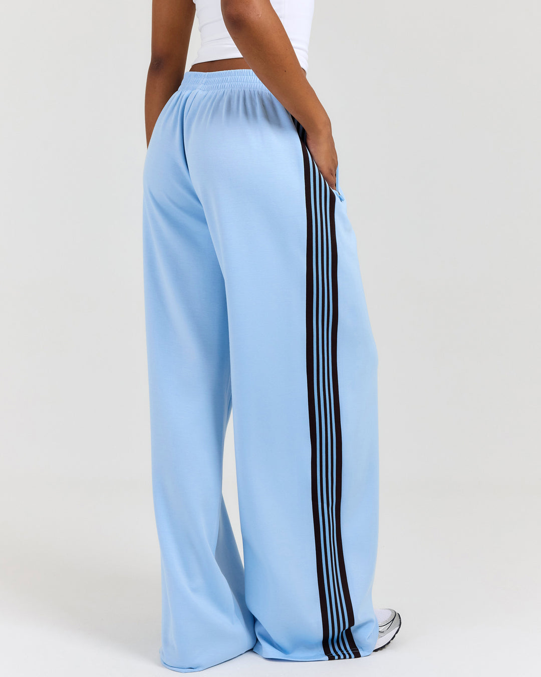 Airweave Wide Leg Pants - Light Blue