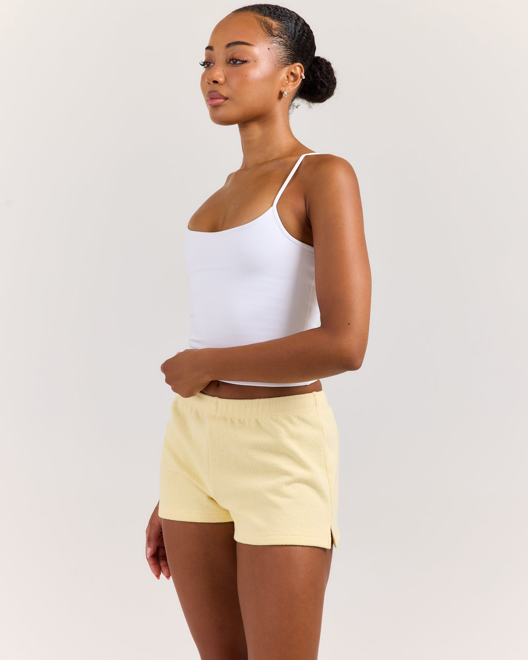 Terry Towelling Shorts - Butter