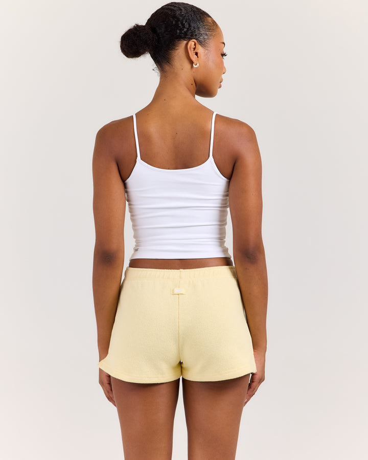 Terry Towelling Shorts - Butter
