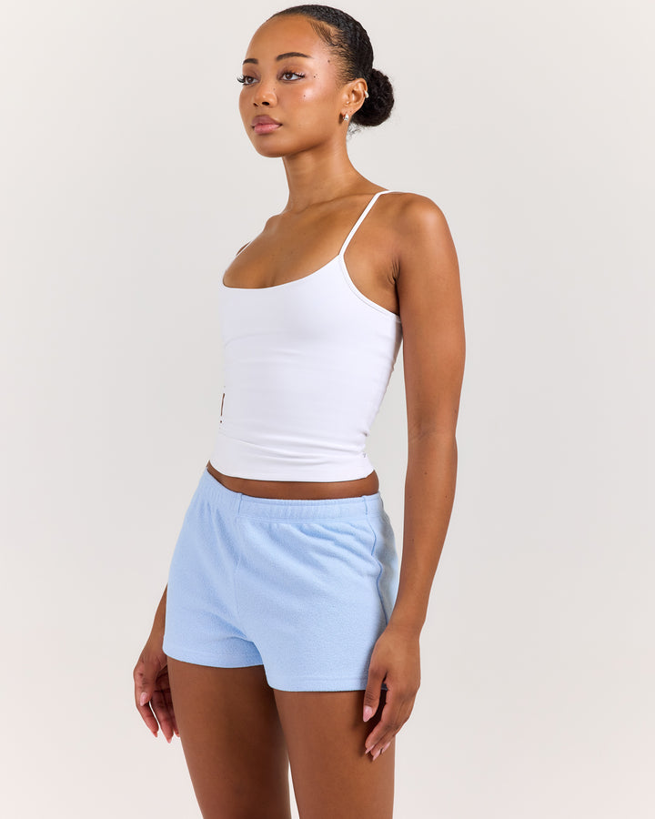 Terry Towelling Shorts - Blue