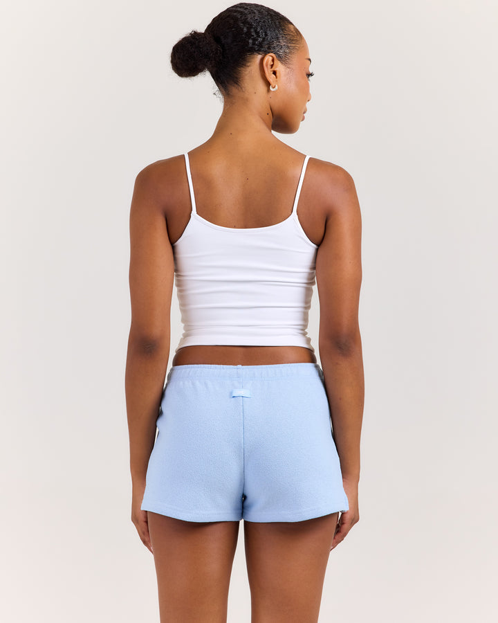 Terry Towelling Shorts - Blue