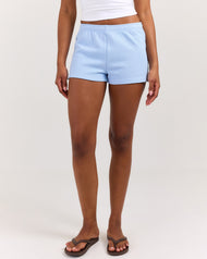 Terry Towelling Shorts - Blue