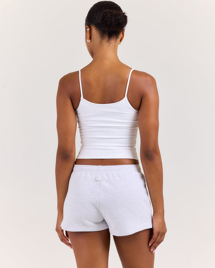 Terry Towelling Shorts - Grey