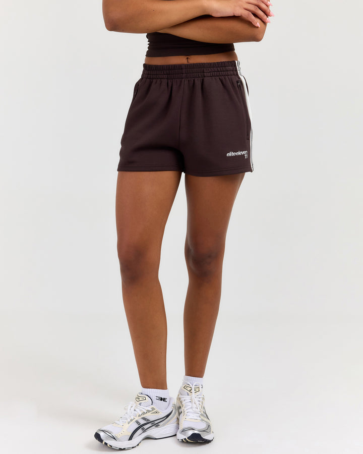 Airweave Mini Shorts - Coffee Bean