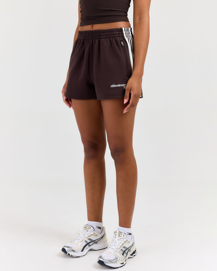 Airweave Mini Shorts - Coffee Bean