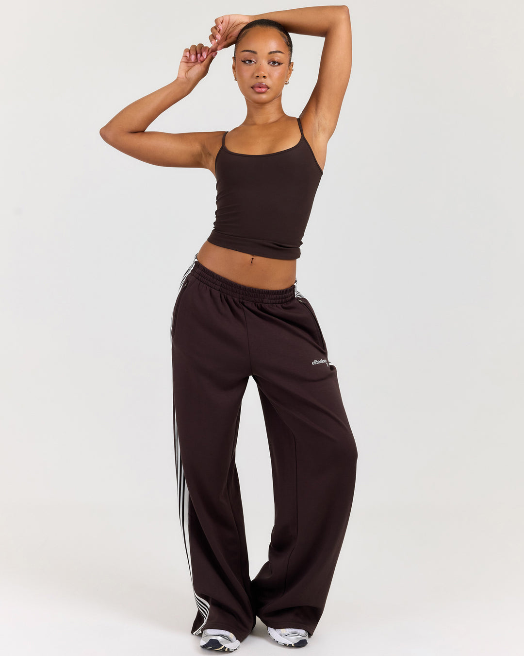 Airweave Wide Leg Pants - Coffee Bean
