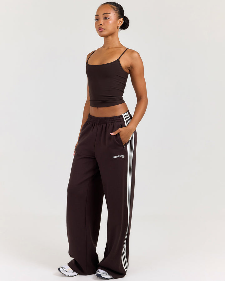 Airweave Wide Leg Pants - Coffee Bean