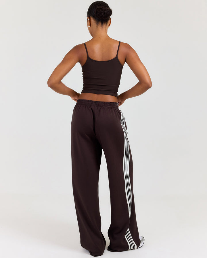 Airweave Wide Leg Pants - Coffee Bean