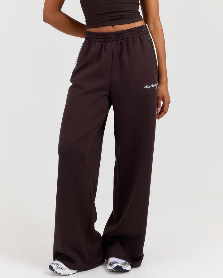Airweave Wide Leg Pants - Coffee Bean