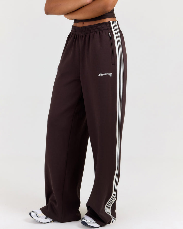Airweave Wide Leg Pants - Coffee Bean
