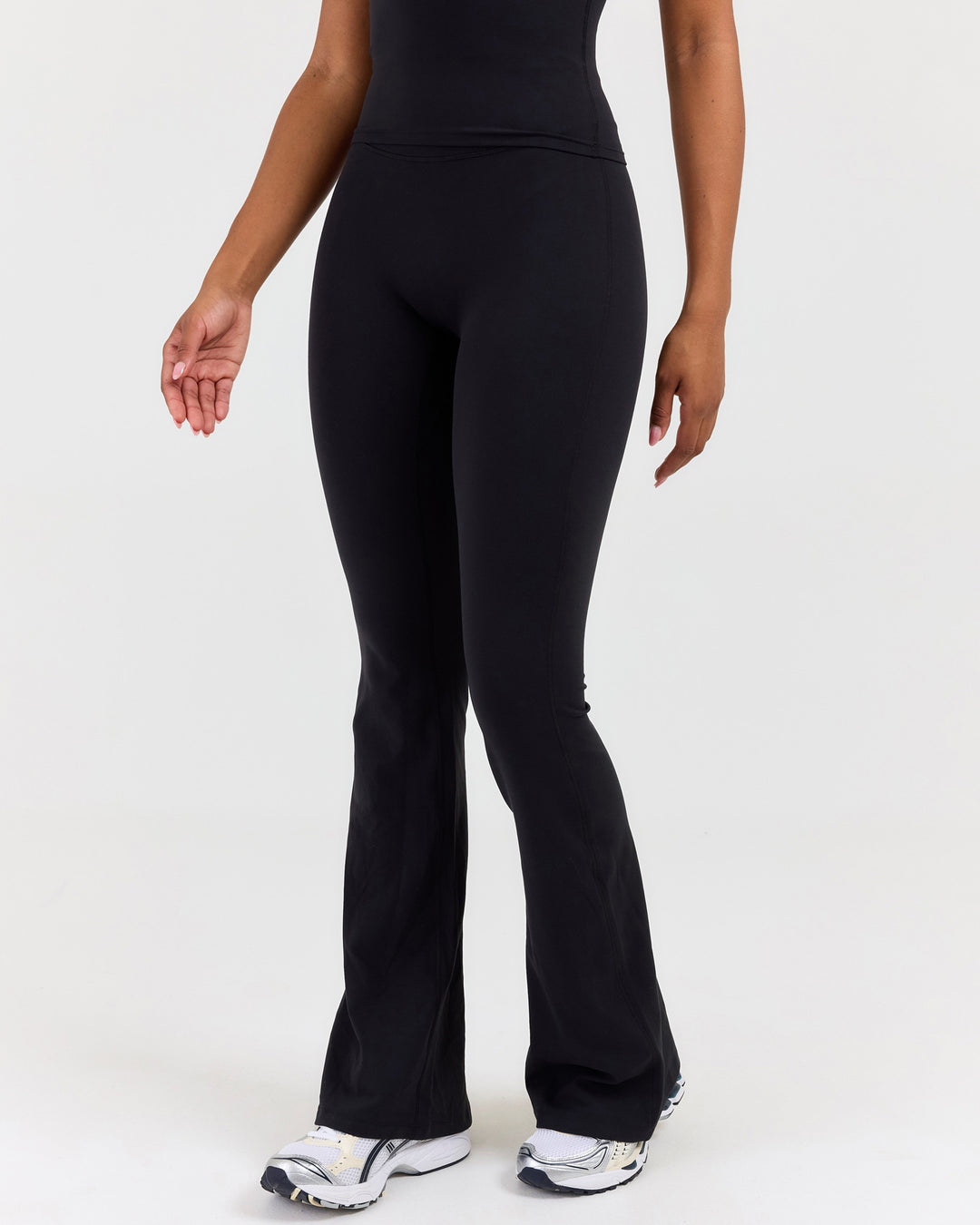 Luna Flare Leggings - Black
