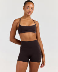 Luna Lite Bra - Coffee Bean
